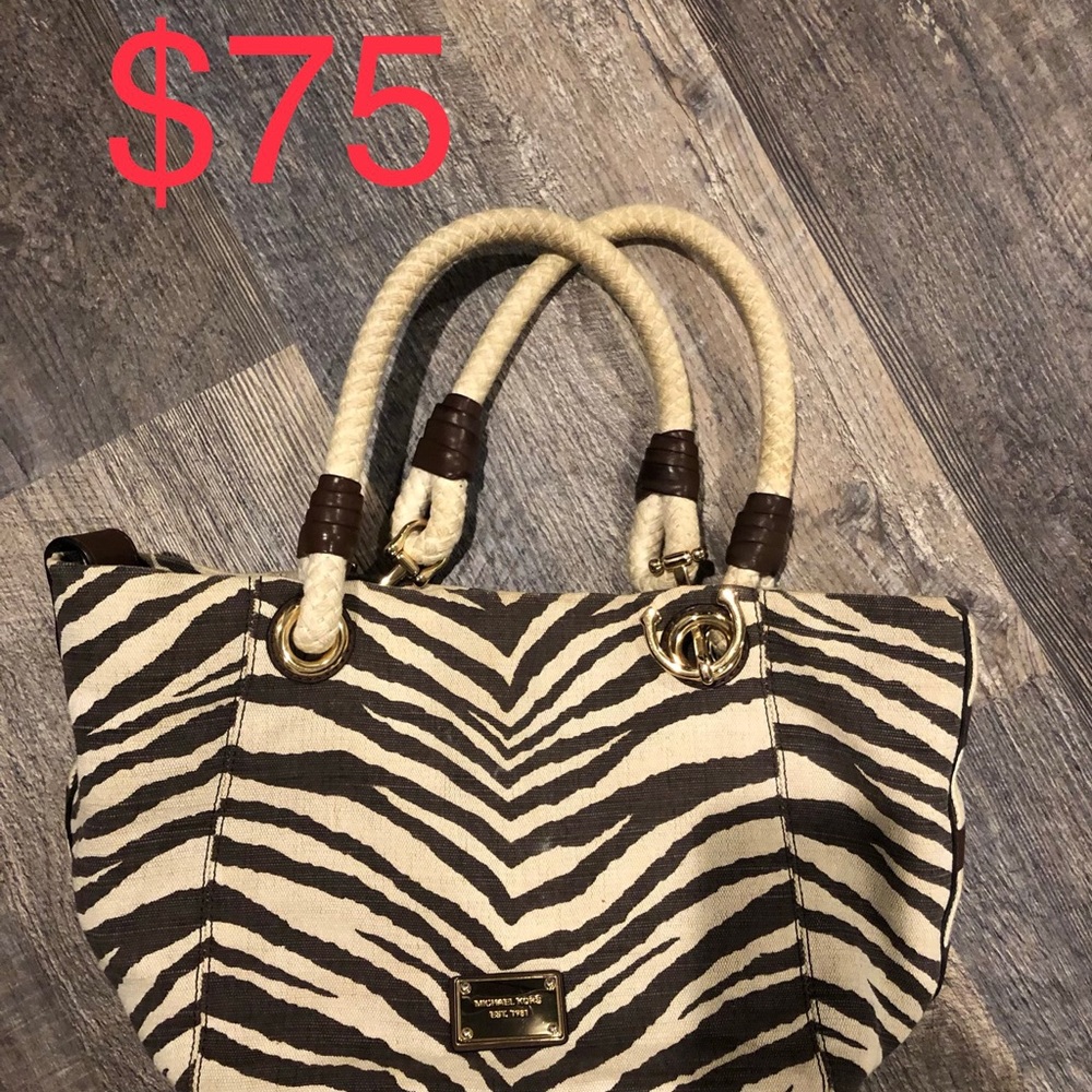 Zebra canvas Michael Korz bag